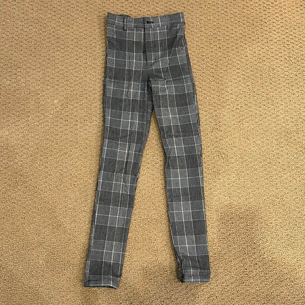 Garage Plaid Trouser Pants
